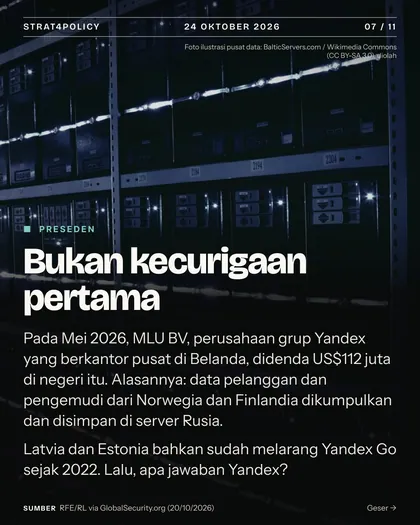 Slide 7 carousel Taksi online, pipa data Rusia?