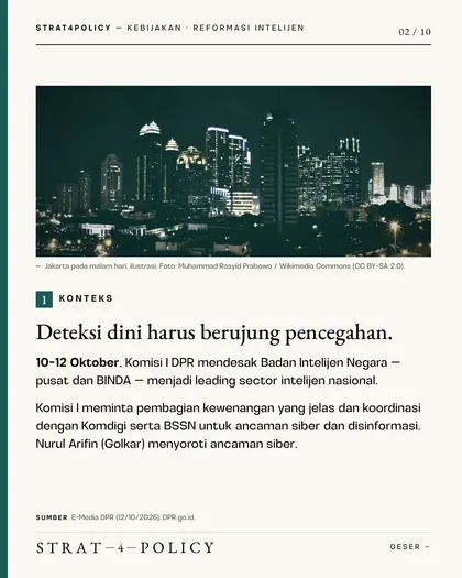 Slide 2 carousel BIN jadi koordinator intelijen? Belajar dari Finlandia