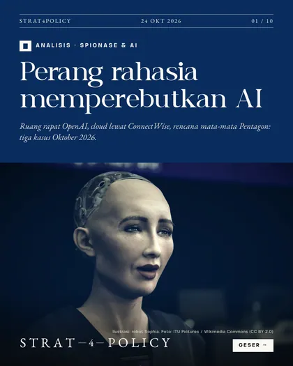 Sampul carousel: Perang rahasia memperebutkan AI